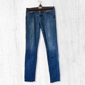 Current Elliot Lightly Distressed Jeans